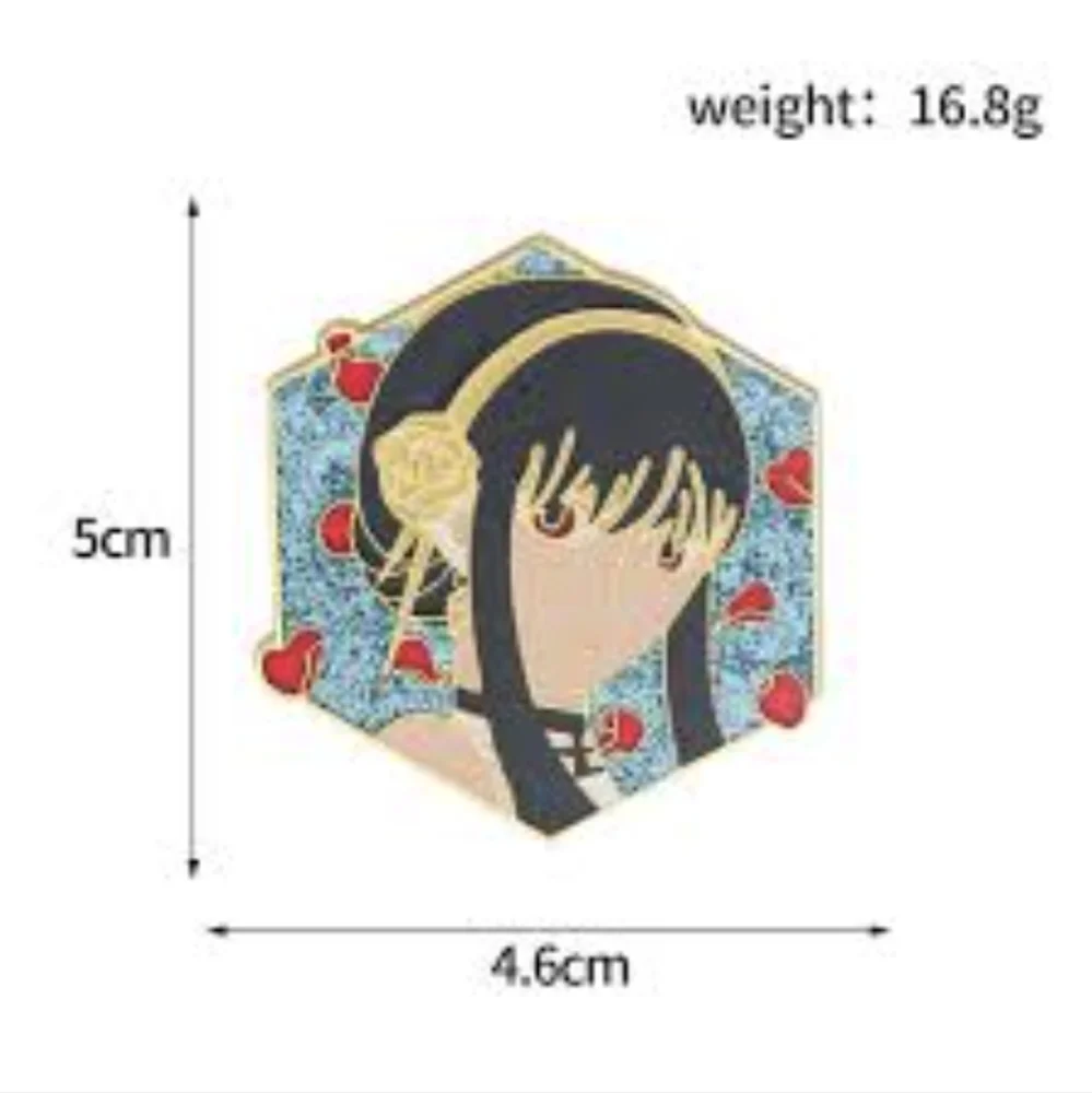Anime Spy x family Yor Forger backpack pin 🎒